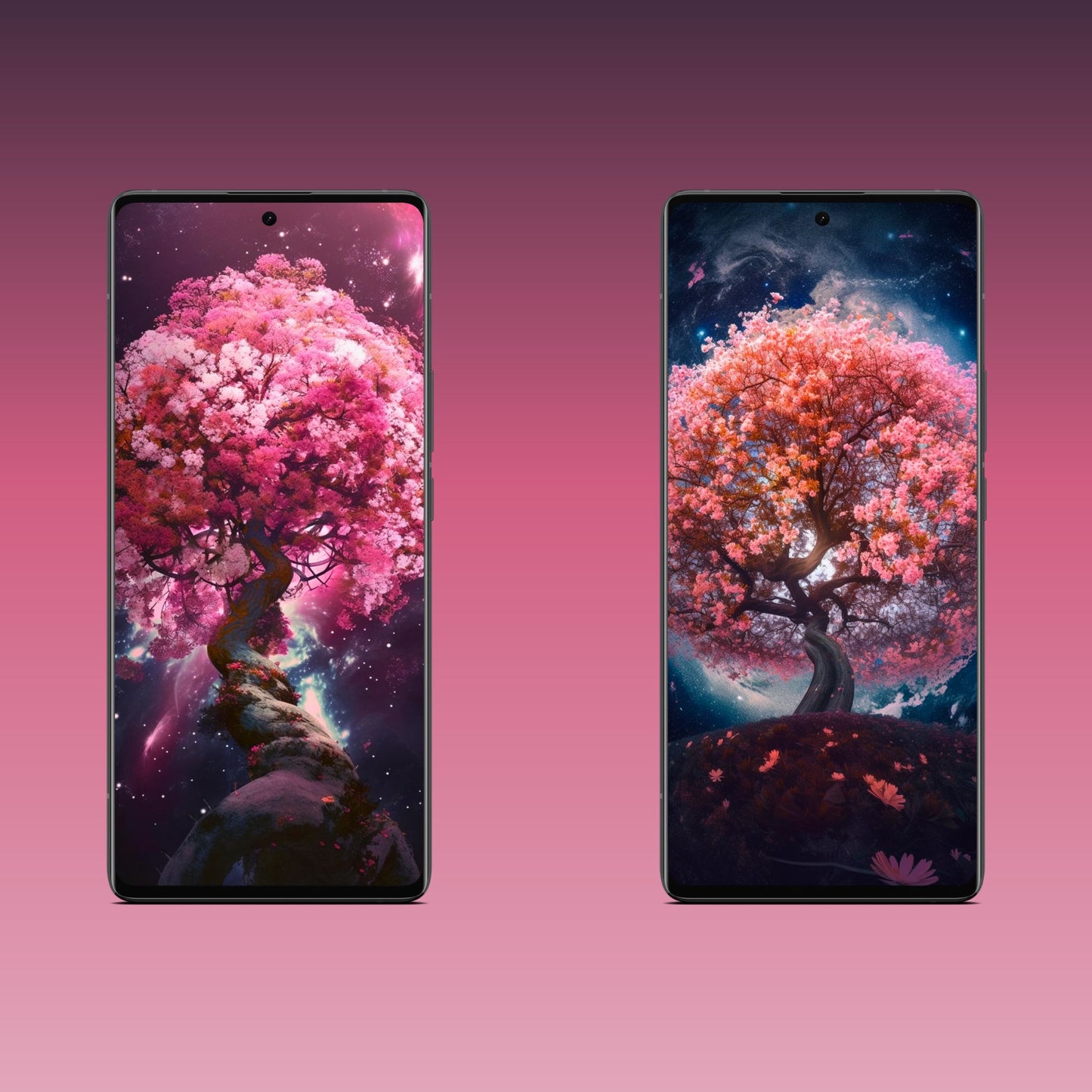 Mystical Cherry Blossom Trees