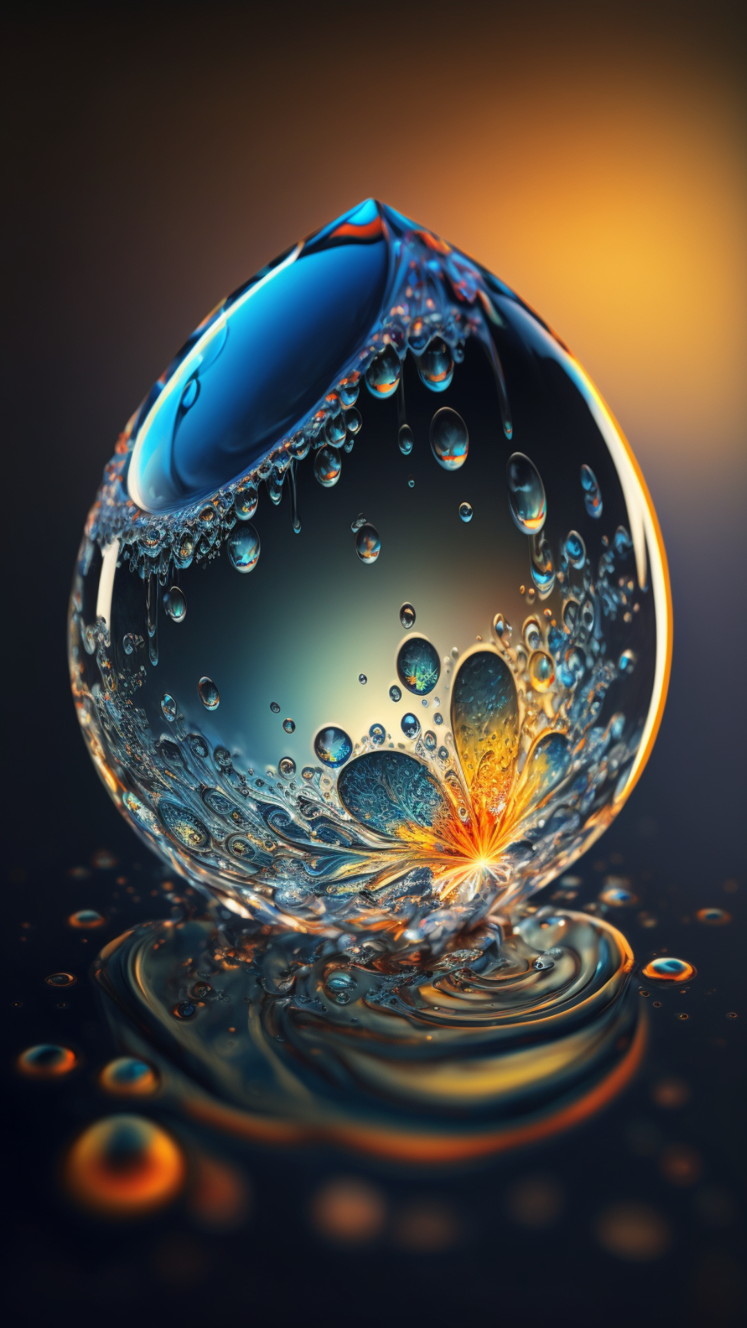 Spectral Water Droplets V1