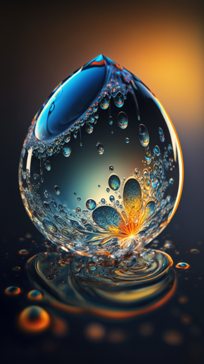 Spectral Water Droplets V1