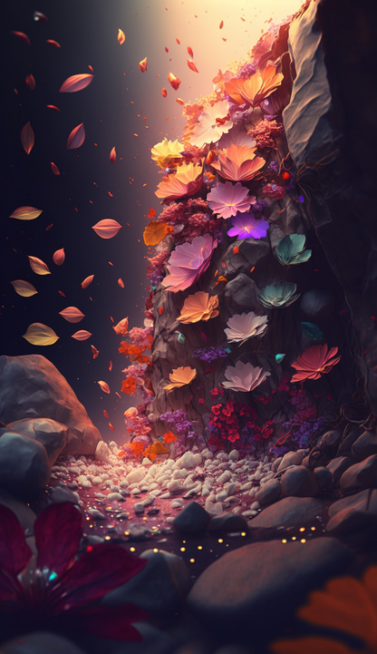 Brilliant flower Rain