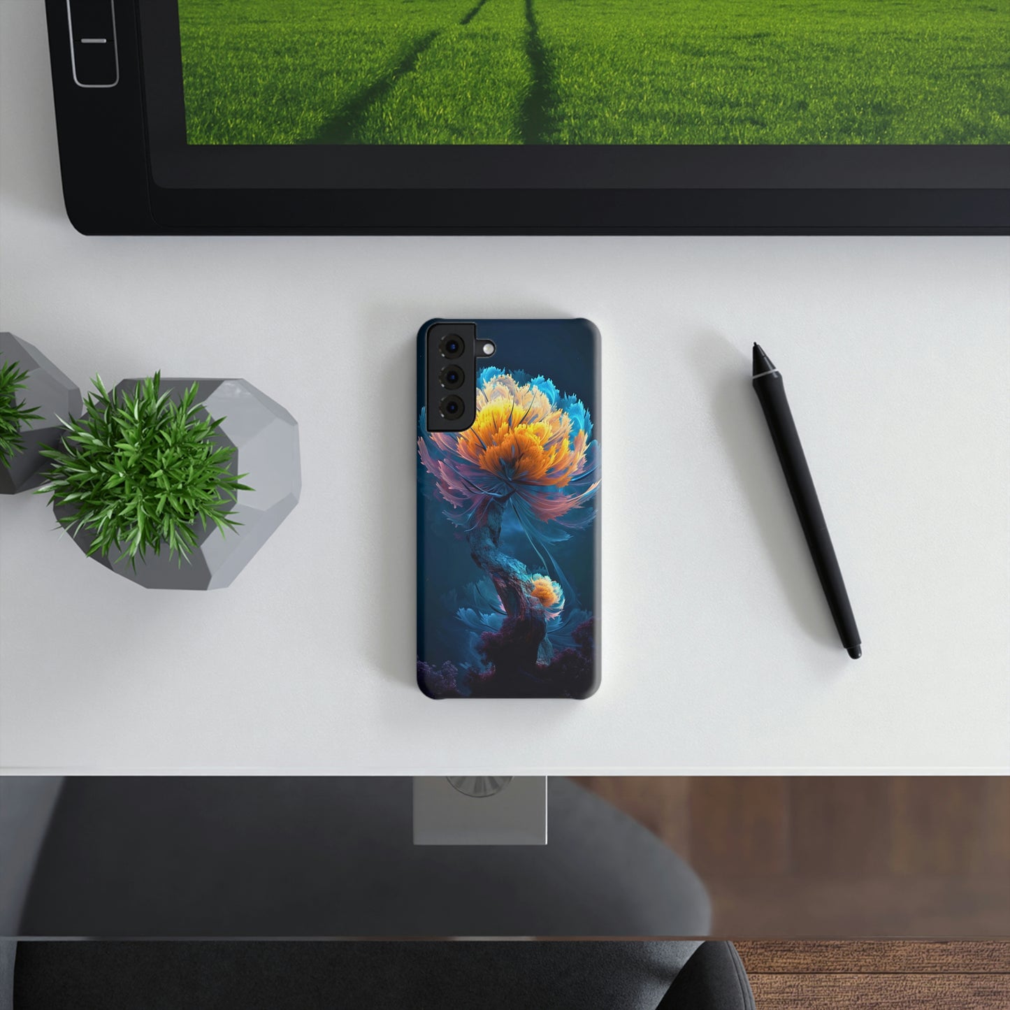 Slim Snap Case- Samsung S21-Mystic Bloom