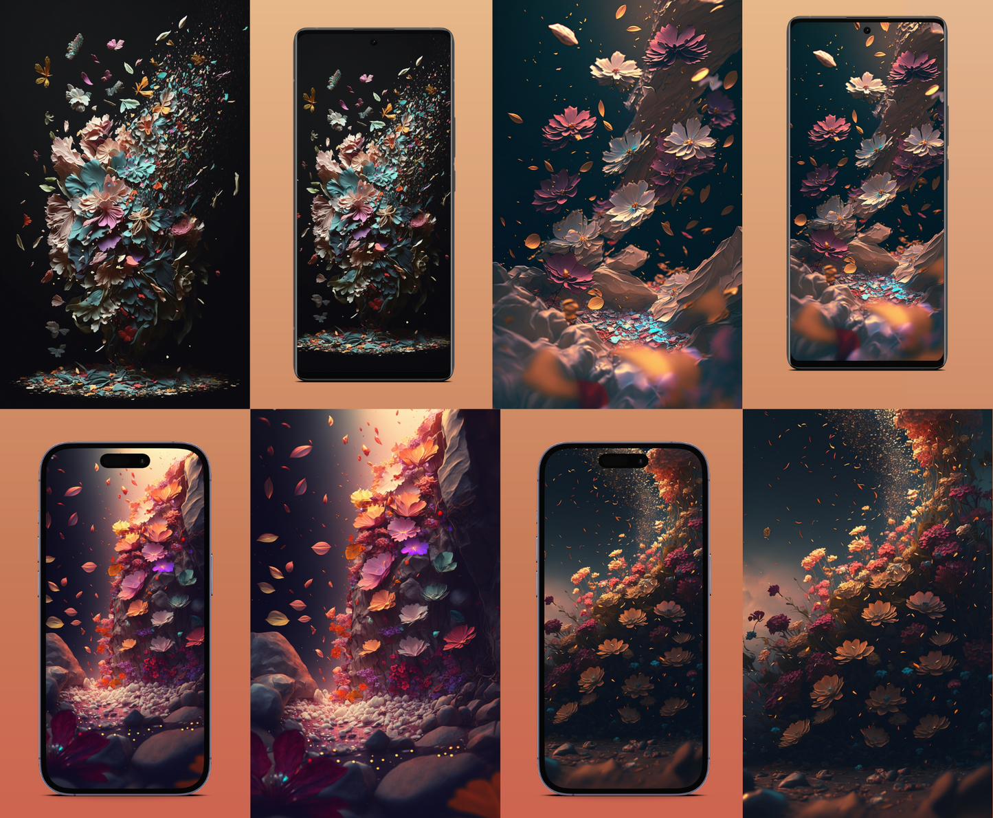 Brilliant flower Rain