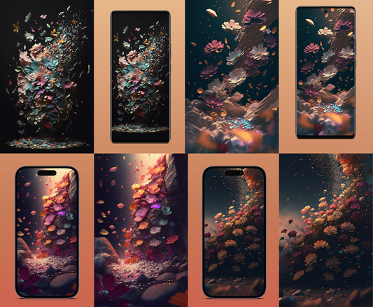 Brilliant flower Rain