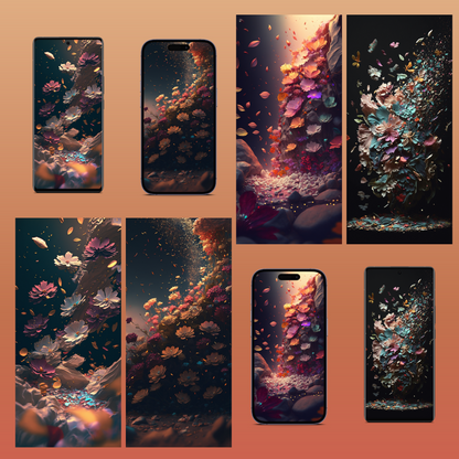 Brilliant flower Rain